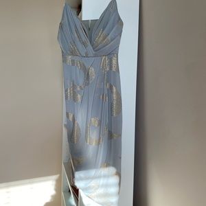 Silver grey and gold Urban outfitters classy dress